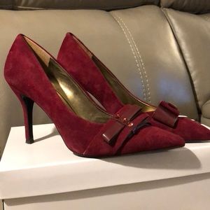 Nine West Wine Francess Heels